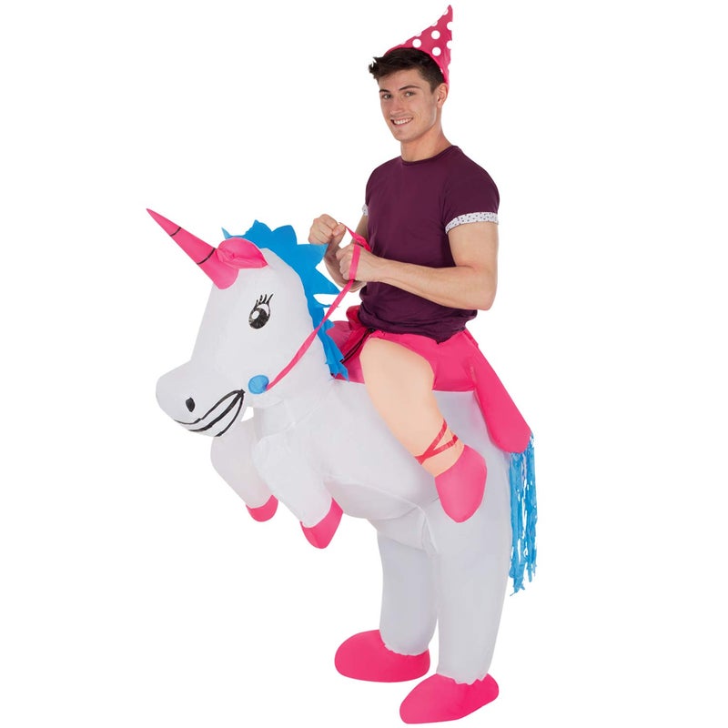 Morphsuits Inflatable Unicorn Costume Adult Size, Blow Up Costume Unicorn Adult, Ride on Unicorn, Inflatable Costume Adult - Image 3